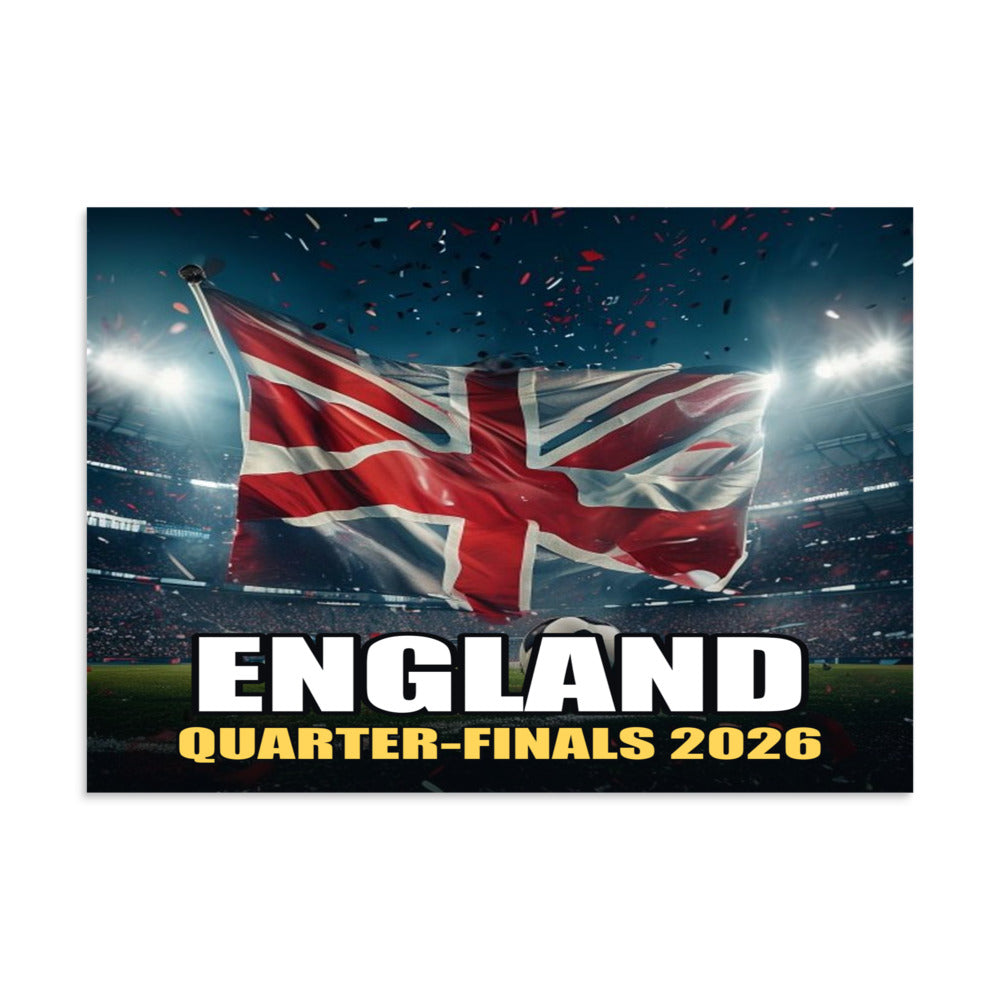 England — Quarter-Finals 2026 Poster