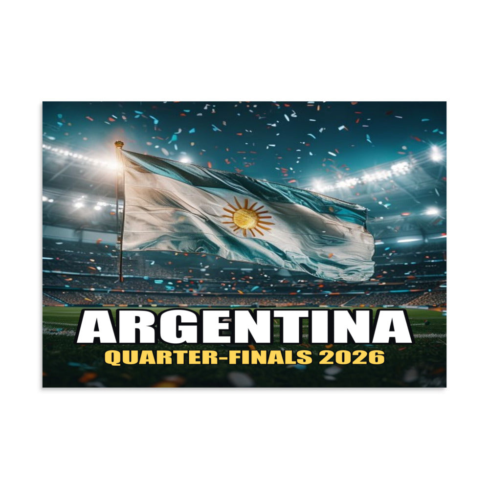 Argentina — Quarter-Finals 2026 Poster