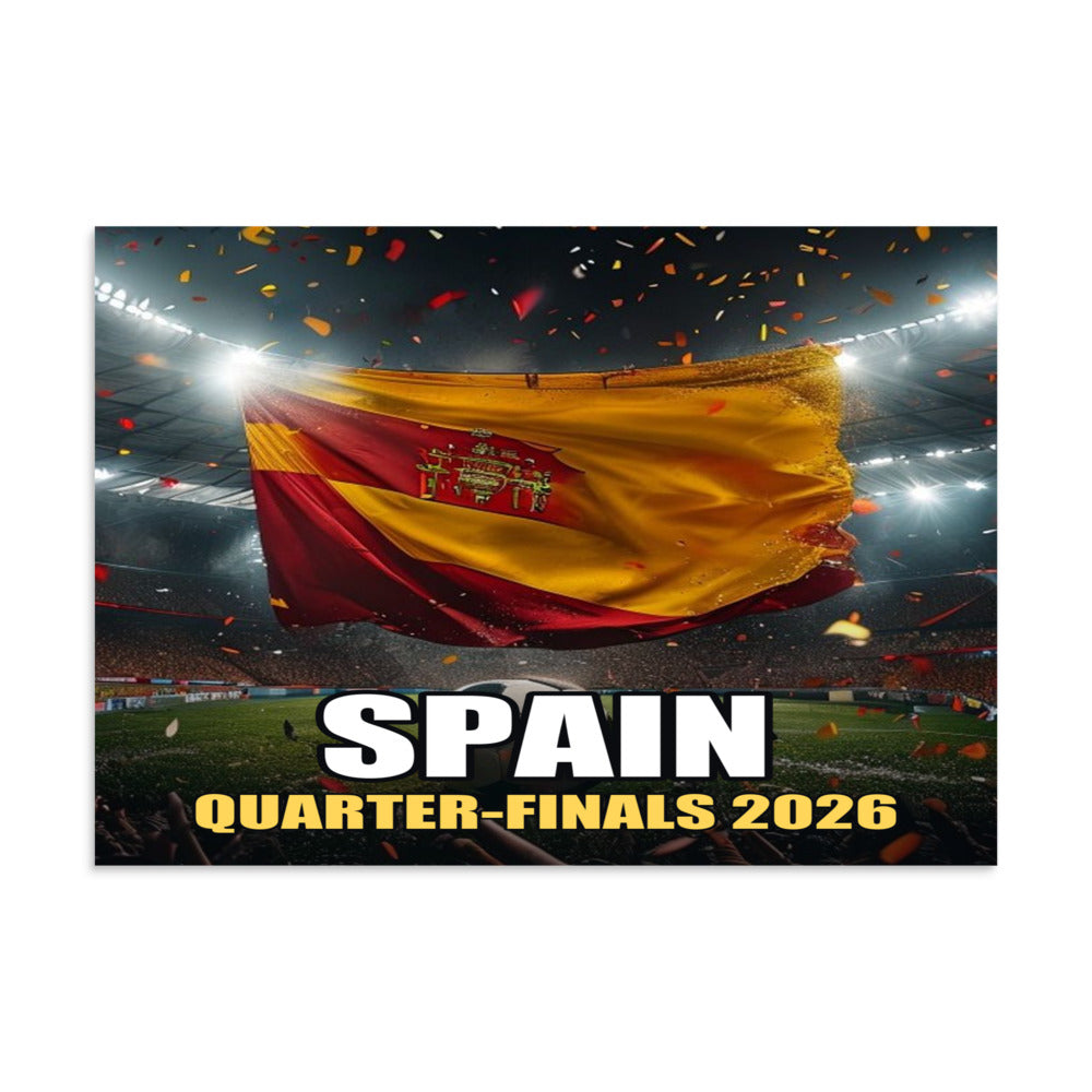 Spain — Quarter-Finals 2026 Poster