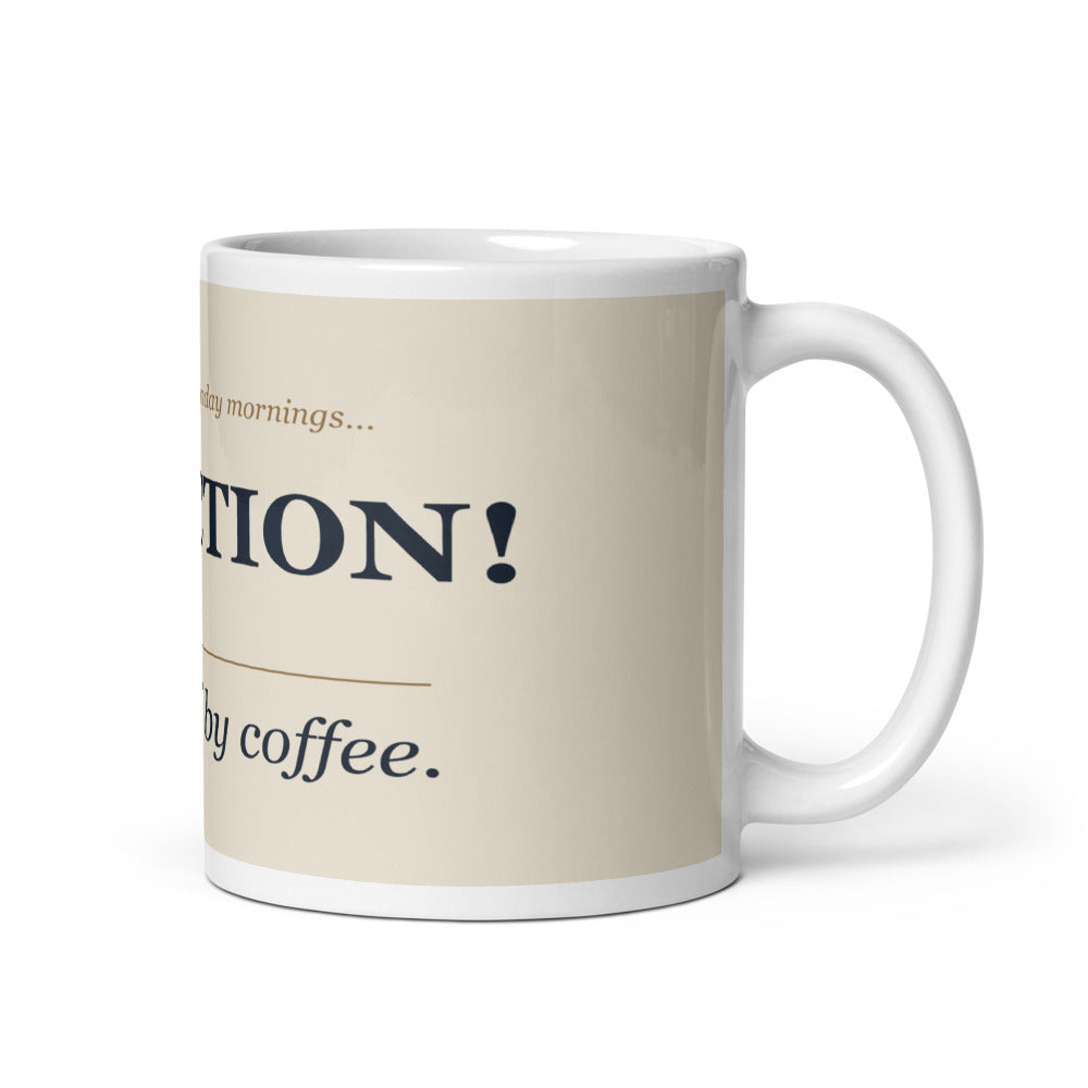 Objection: Overruled by Coffee — Mug