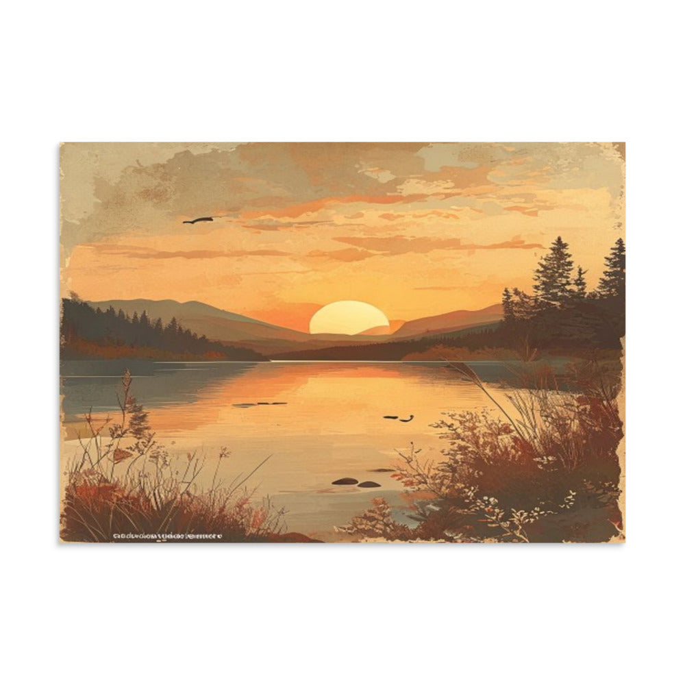 Sunset Wall Art (B) — Poster