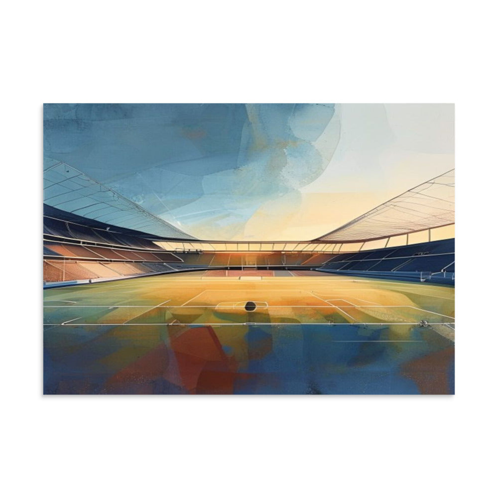 Golden Hour Pitch — Poster