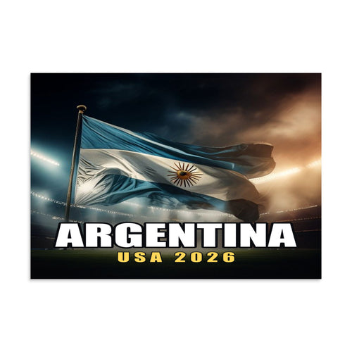 Argentina — USA 2026 Poster