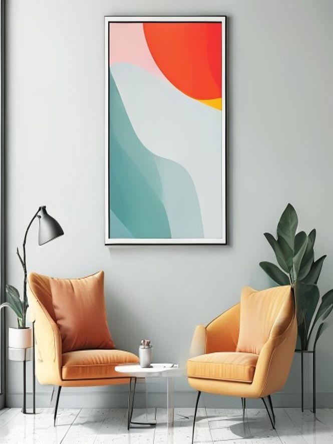 Geometric Serenity — Poster