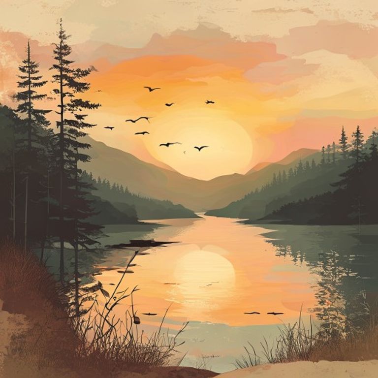 Sunset Wall Art — Poster