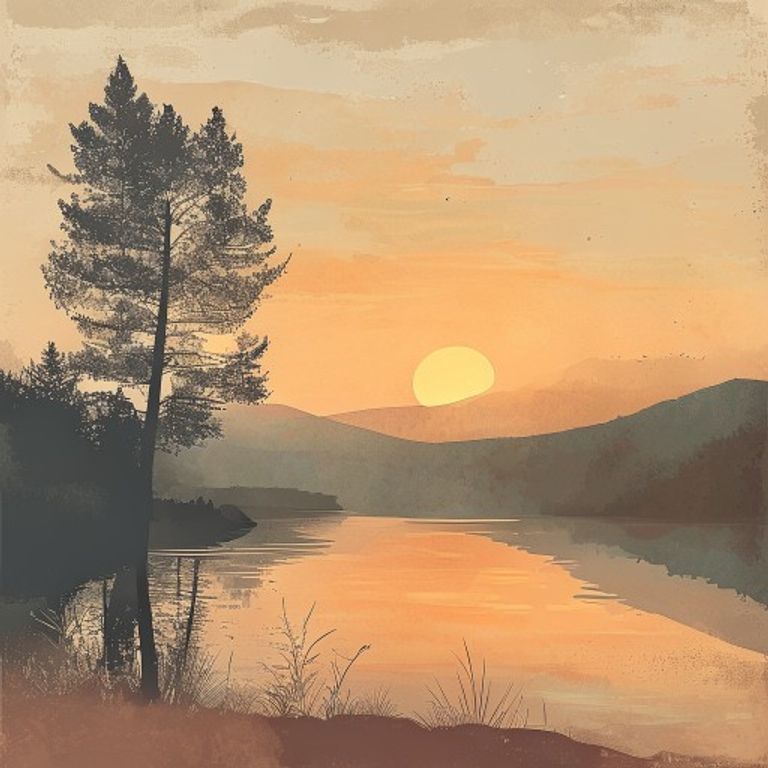 Sunset Wall Art (C) — Poster