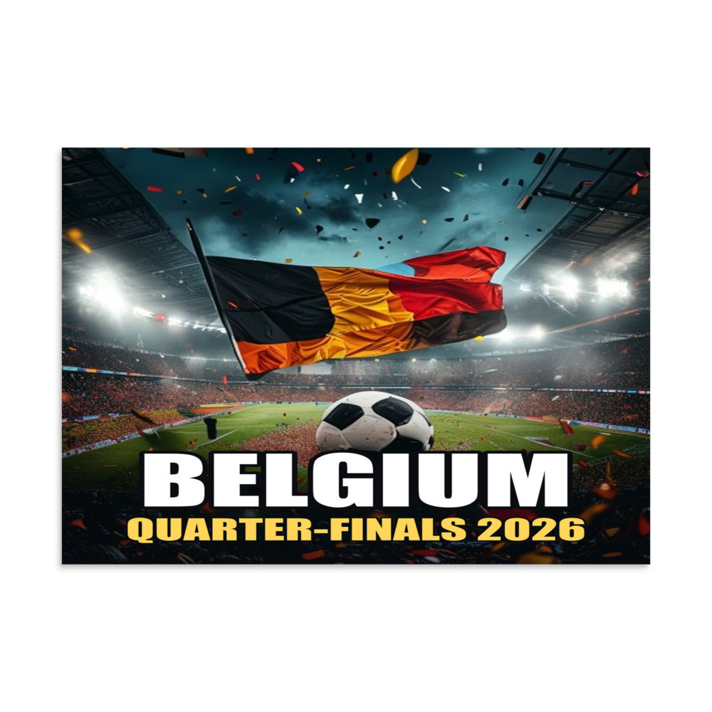 Belgium — Quarter-Finals 2026 Poster