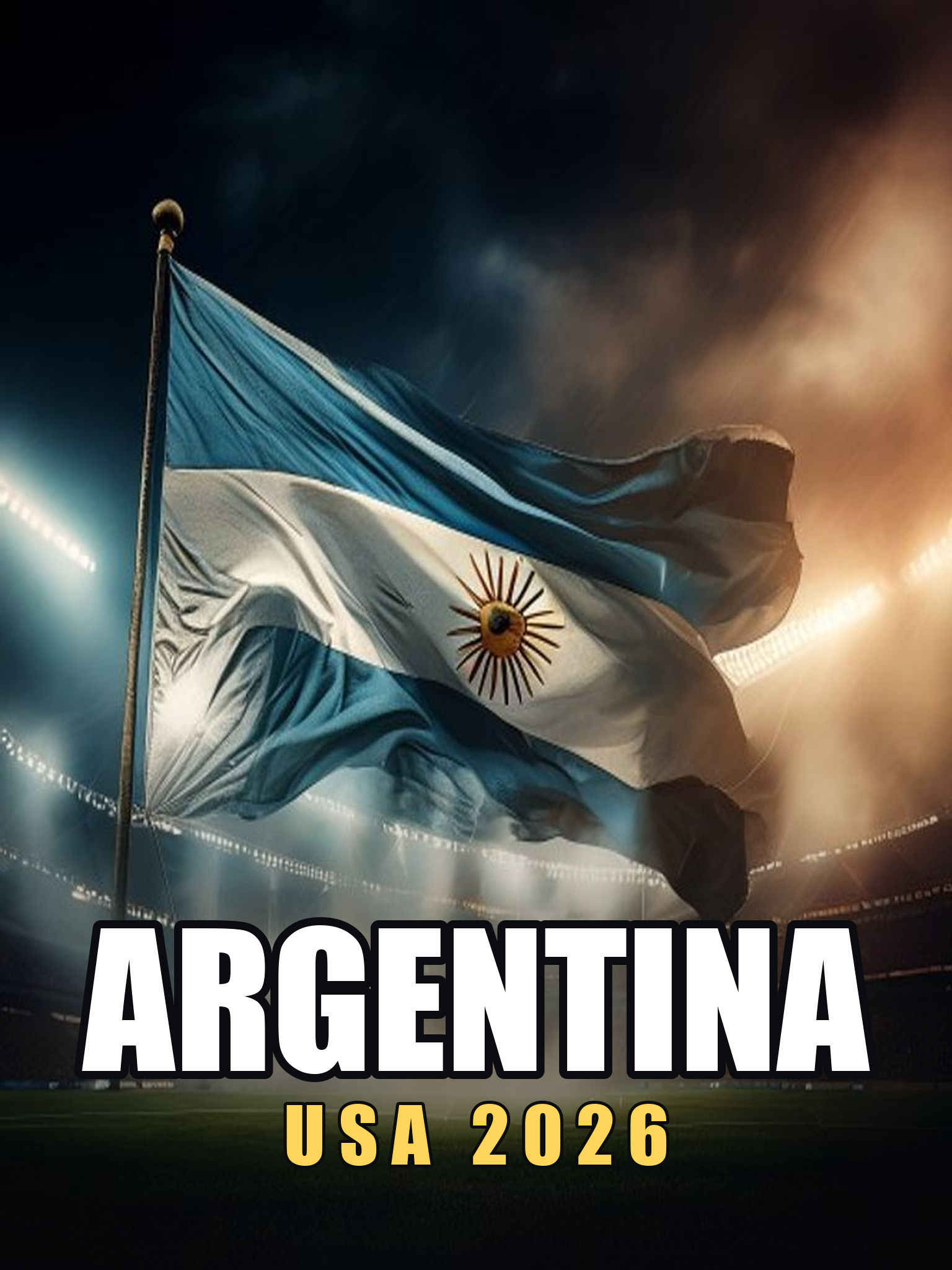 Argentina — USA 2026 Poster