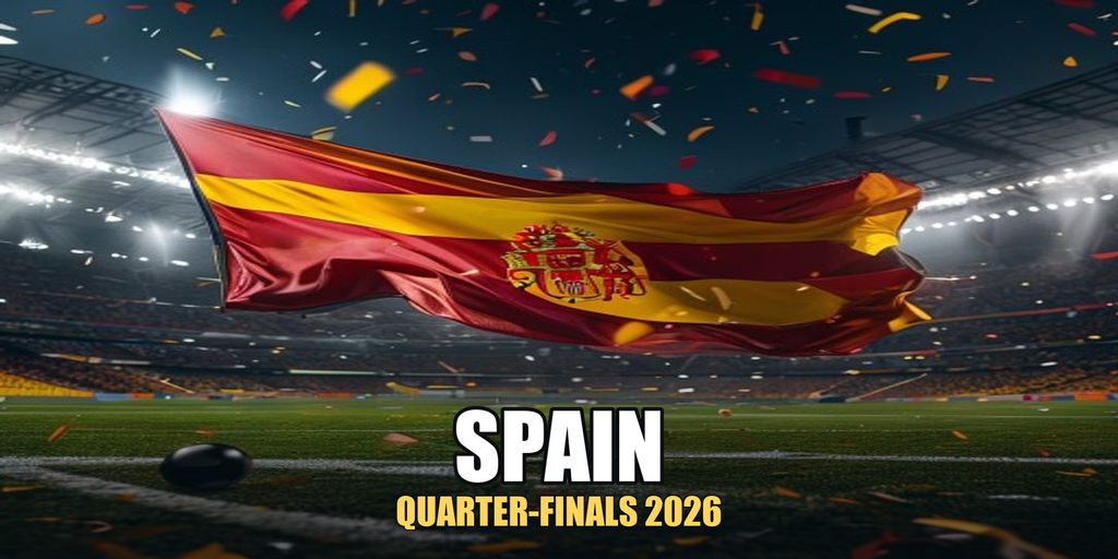 Spain — Quarter-Finals 2026 Mug