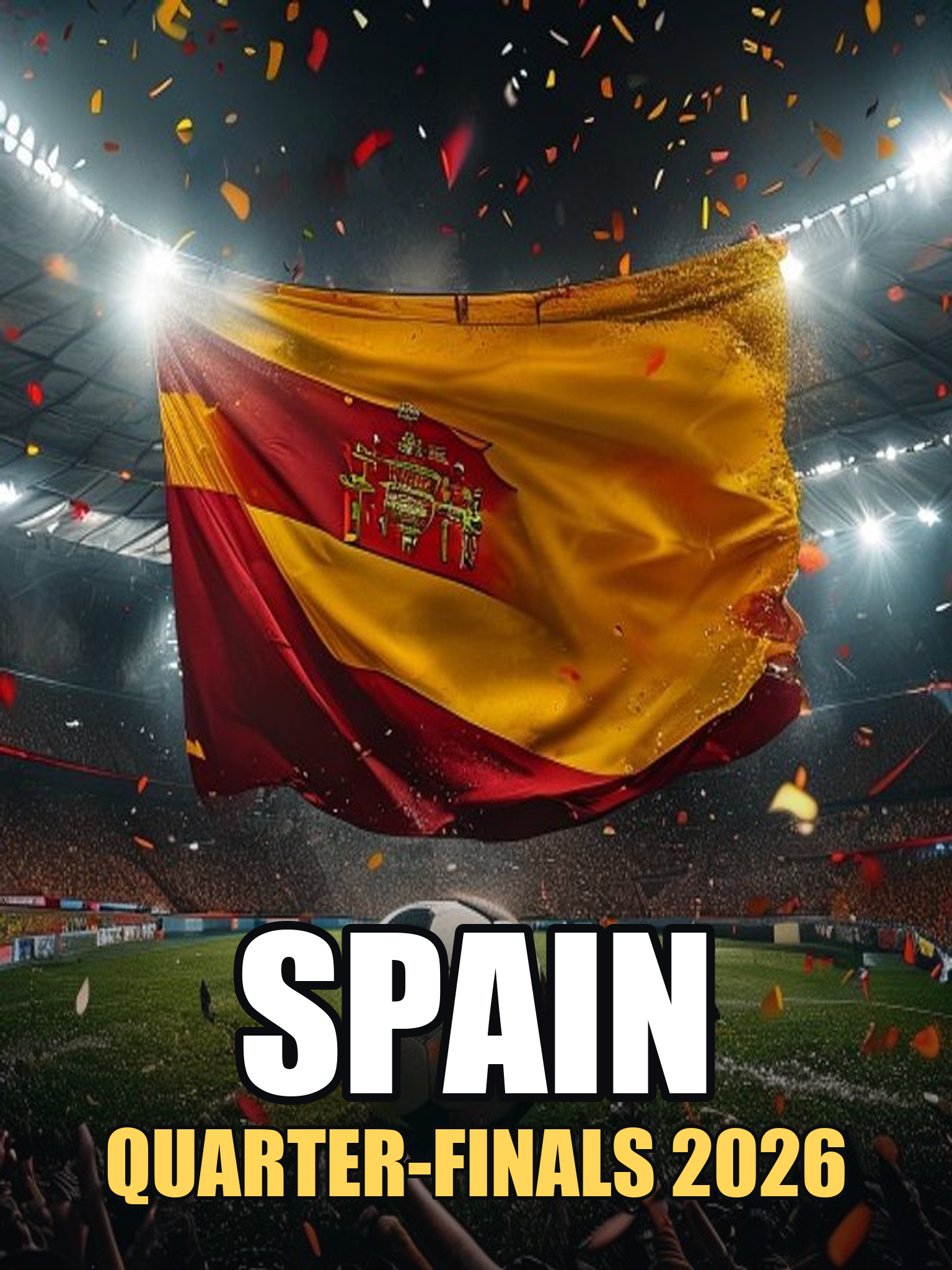Spain — Quarter-Finals 2026 Poster