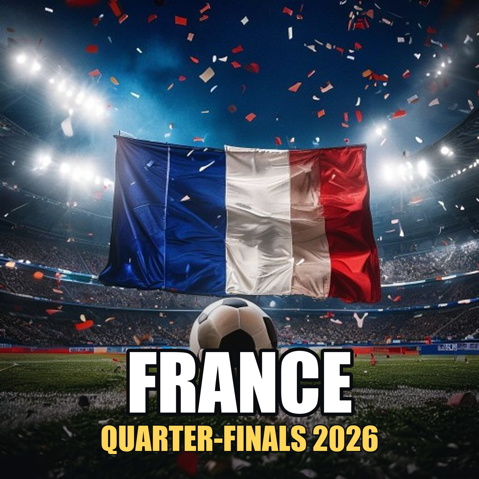 France — Quarter-Finals 2026 Tee