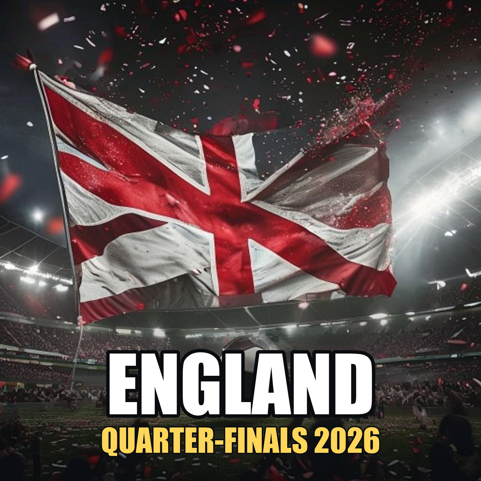 England — Quarter-Finals 2026 Tee
