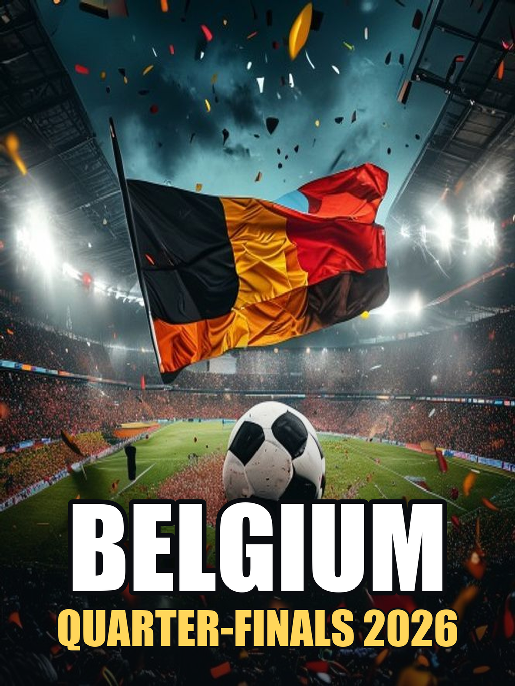 Belgium — Quarter-Finals 2026 Poster