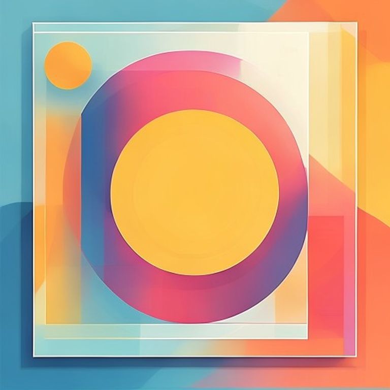 Chromatic Geometry Bold — Poster